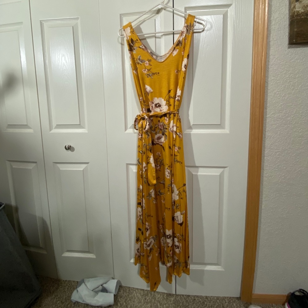 Farmhouse Frocks - mustard dress